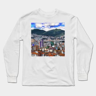 Mirador a Bogotá Long Sleeve T-Shirt